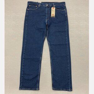 Levis 505 Jeans Mens 40 x 32 Straight Leg Regular Fit Medium Wash Denim Pants